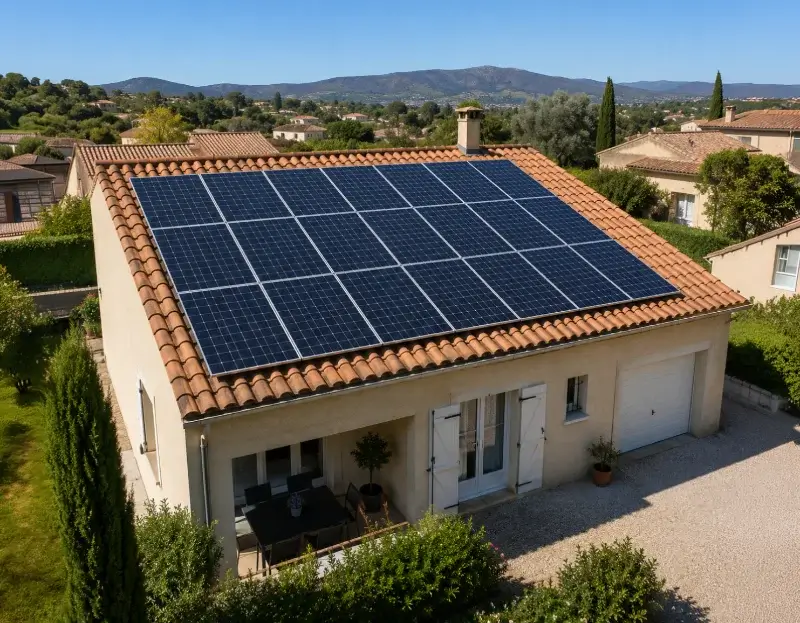 Prime à l'autoconsommation panneaux solaires La Rouvière — aide financière de l'État